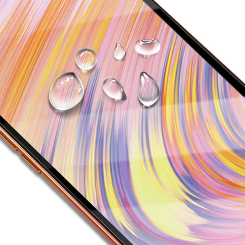 MOCOLO - 3D zakrivljeno potpuno ljepljivo staklo - iPhone 14 Pro Max - crno