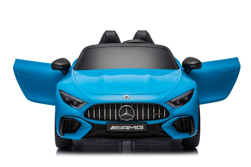 Licencirani auto na akumulator Mercedes AMG SL63 - plavi/lakirani