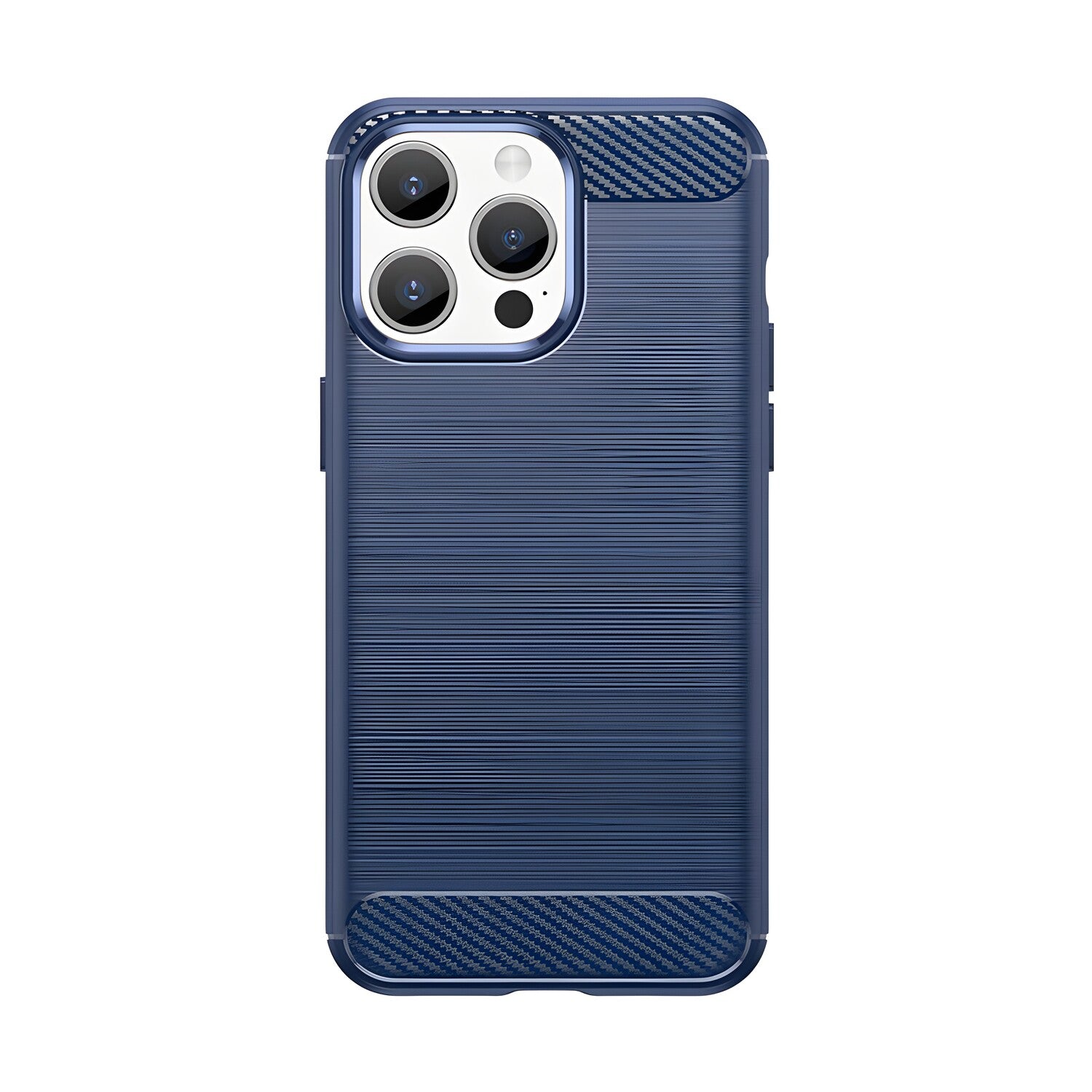 Futrola Carbon Shield TPU za Apple iPhone 15 Pro Max - Tamno plava KP27694