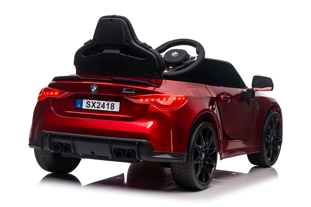 Licencirani auto na akumulator BMW M4 – crveni/lakirani