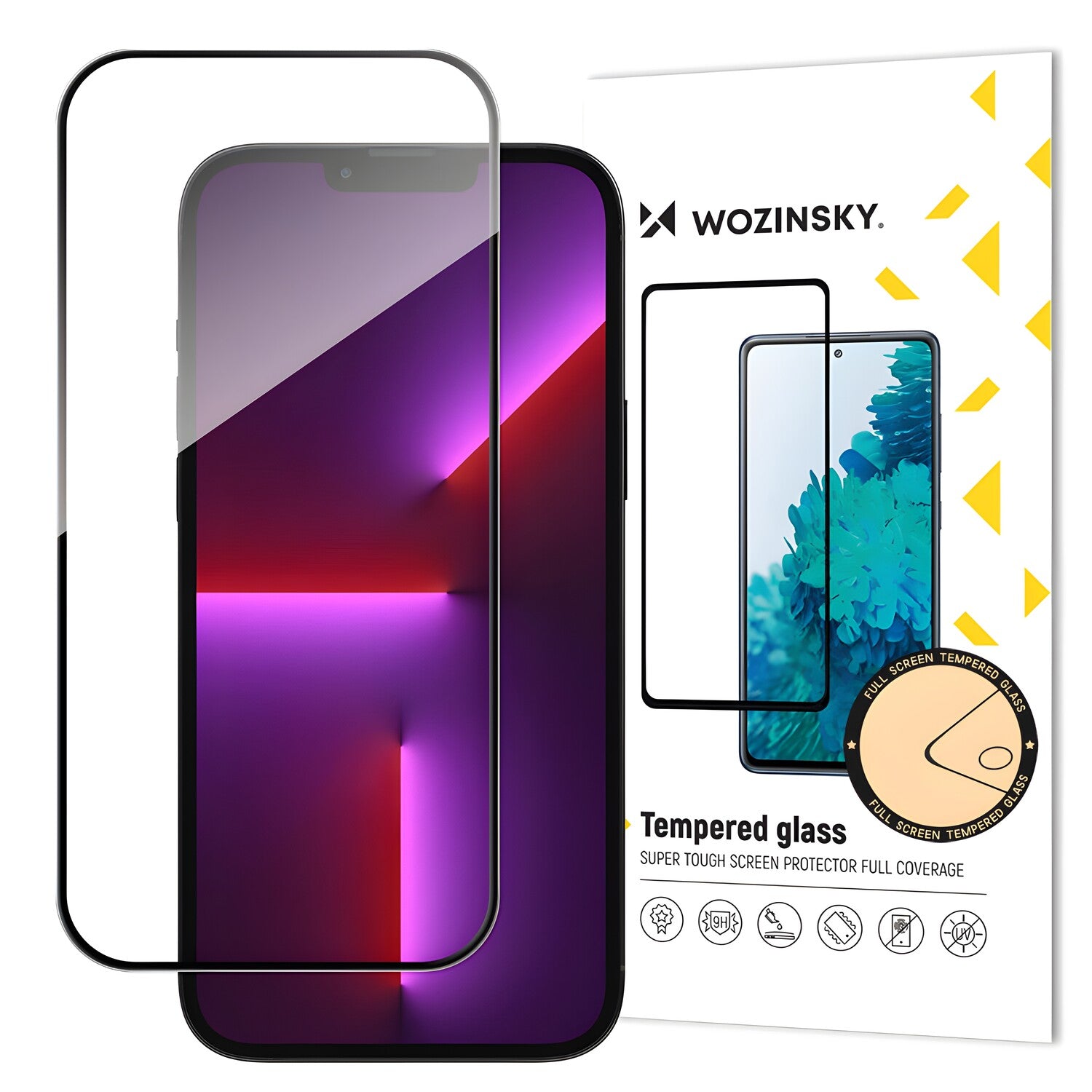 Wozinsky zaštitno kaljeno staklo za Apple iPhone 15 Pro - Crna KP28585