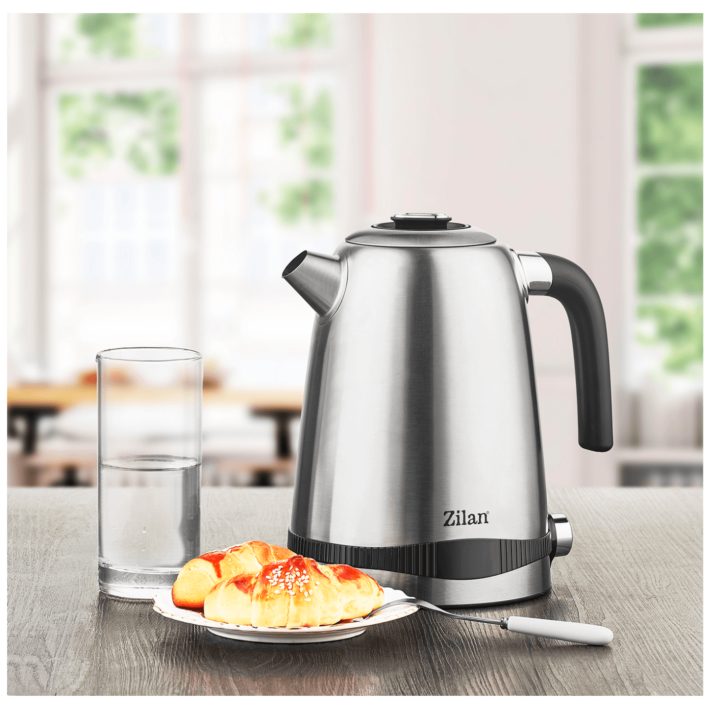 Zilan Kuhalo za vodu, zapremina 1.7 l, 2200 W, INOX - ZLN1000