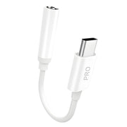 Dudao audio adapter s USB Type-C na 3,5 mm Mini Jack - Bijela KP32933
