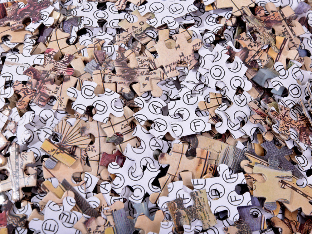 Puzzle 1000 el.: drevni zemljovid