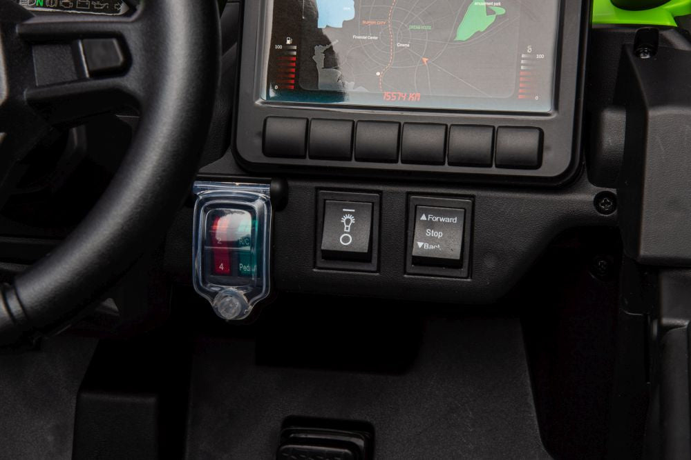 Buggy na akumulator Can-am DK-CA003 4x4 MP4 - zeleni/lakirani