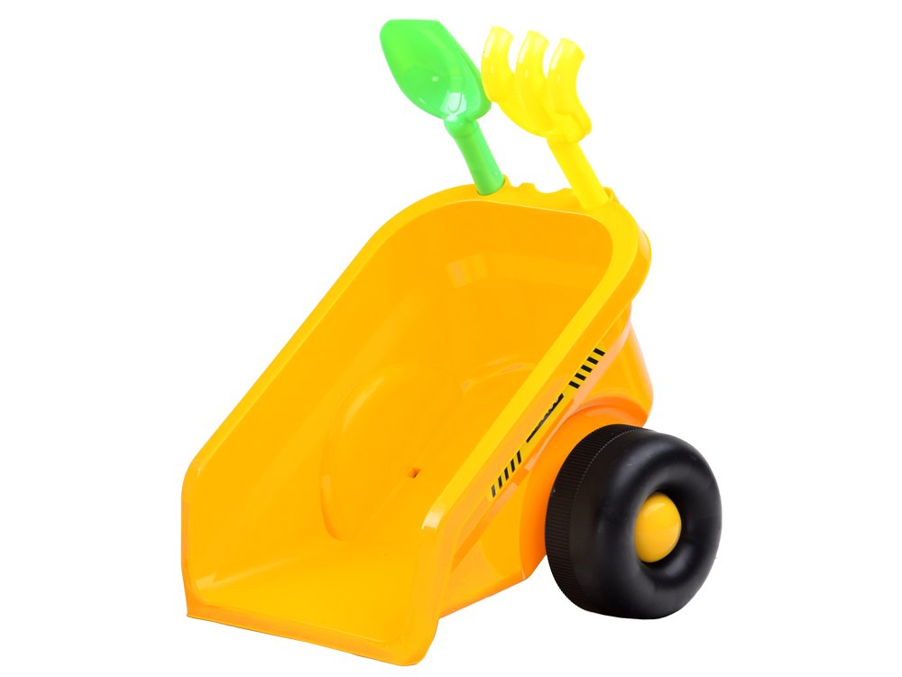 Guralica traktor s prikolicom – žuti