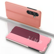 Futrola Clear View za Samsung Galaxy S24 FE - Roza KP36805
