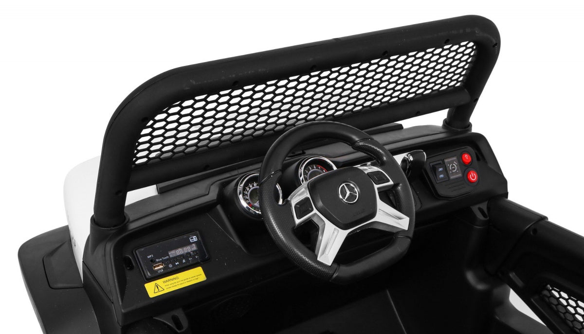 Licencirani auto na akumultor Mercedes BENZ UNIMOG - bijeli