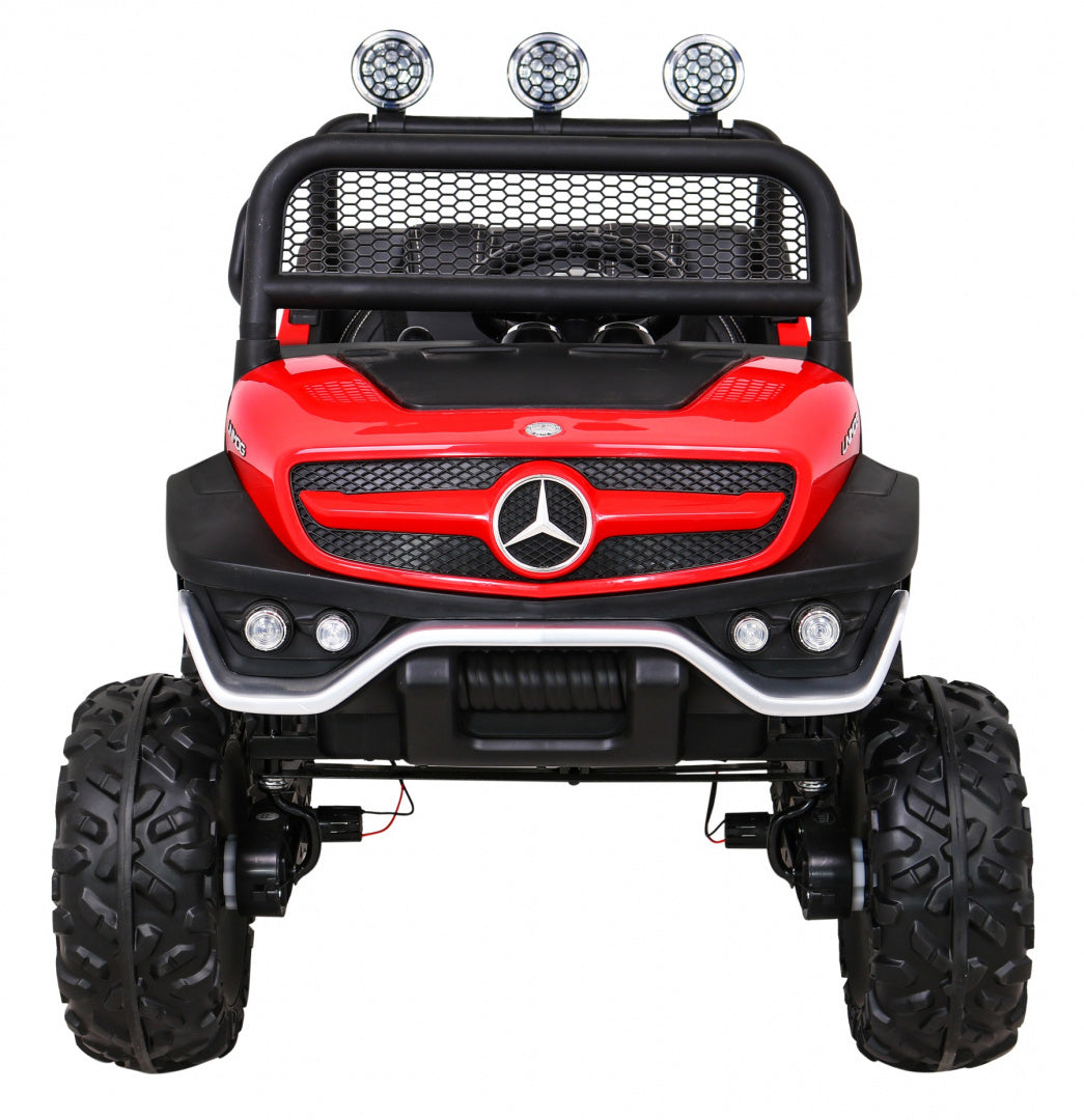 Licencirani auto na akumultor Mercedes BENZ UNIMOG S- crveni