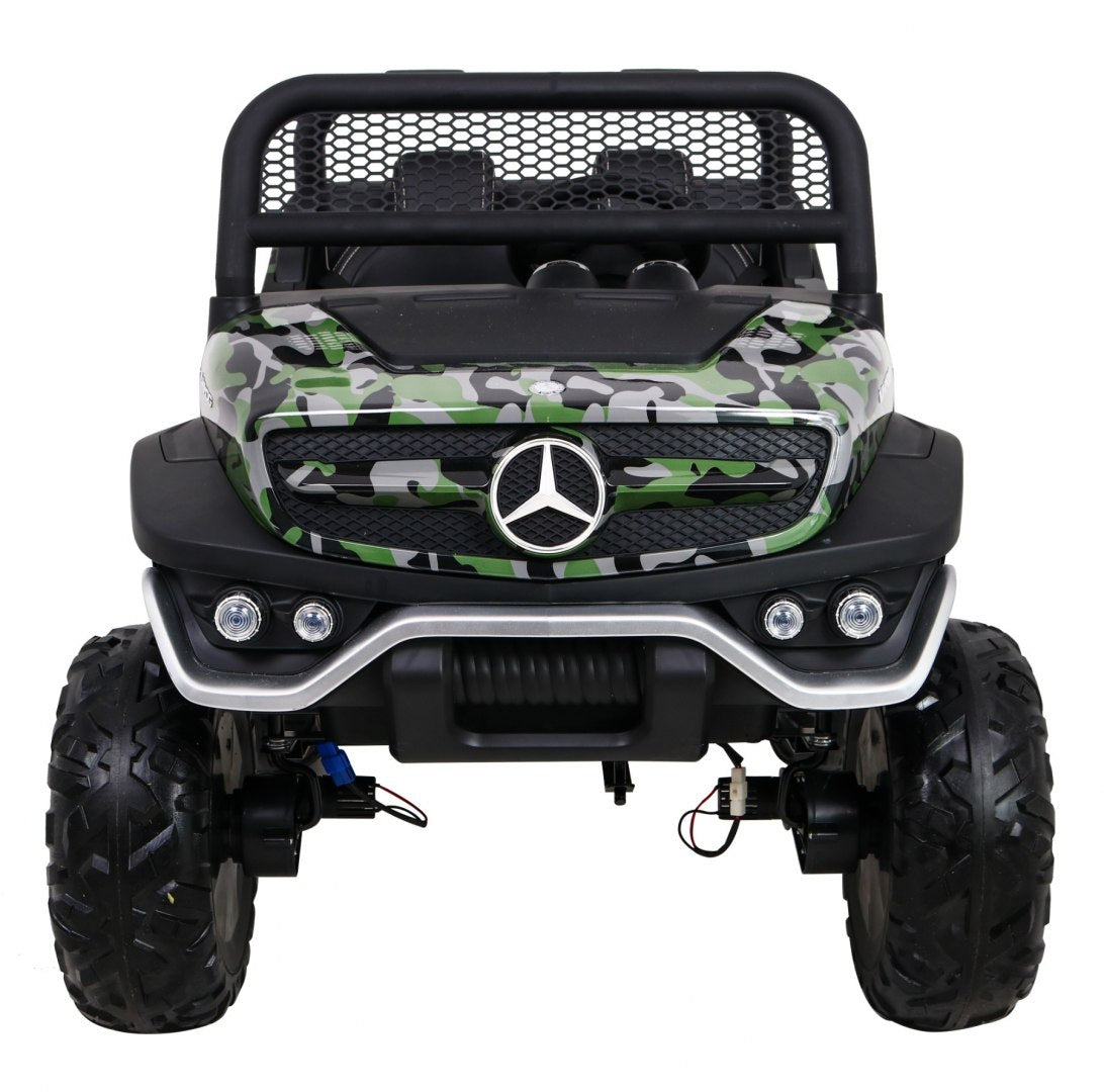 Licencirani auto na akumultor Mercedes BENZ UNIMOG - moro