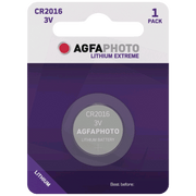 AgfaPhoto Baterija litijska, CR2016, 3V, dugmasta, blister 1 kom. - CR2016 B1