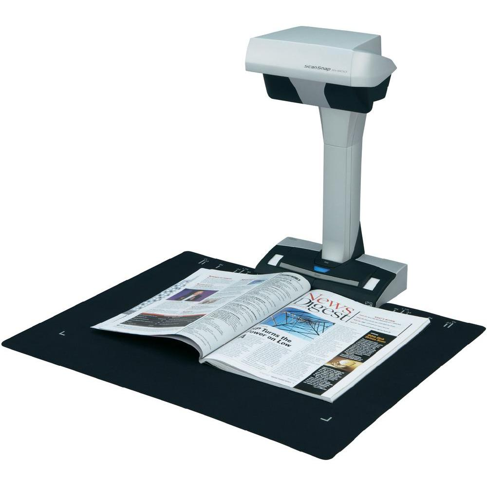 Ricoh ScanSnap SV600 Gornji skener 285 x 218 DPI A3 Crno, Bijelo