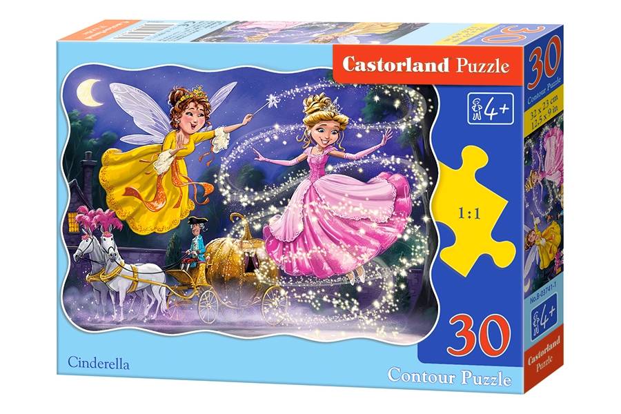 Puzzle Pepeljuga (30 elemenata)