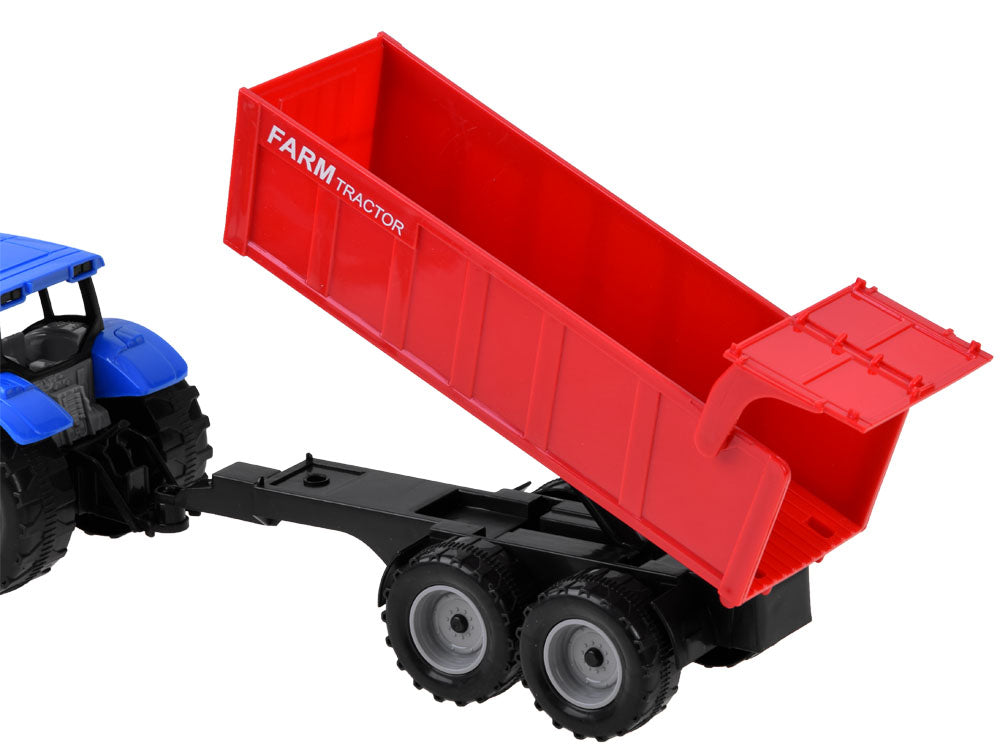 Farmer traktor s prikolicom