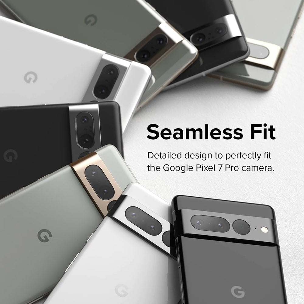 Ringke - Zaštitno staklo za kameru (komplet od 3 komada) - Google Pixel 7 Pro - prozirno