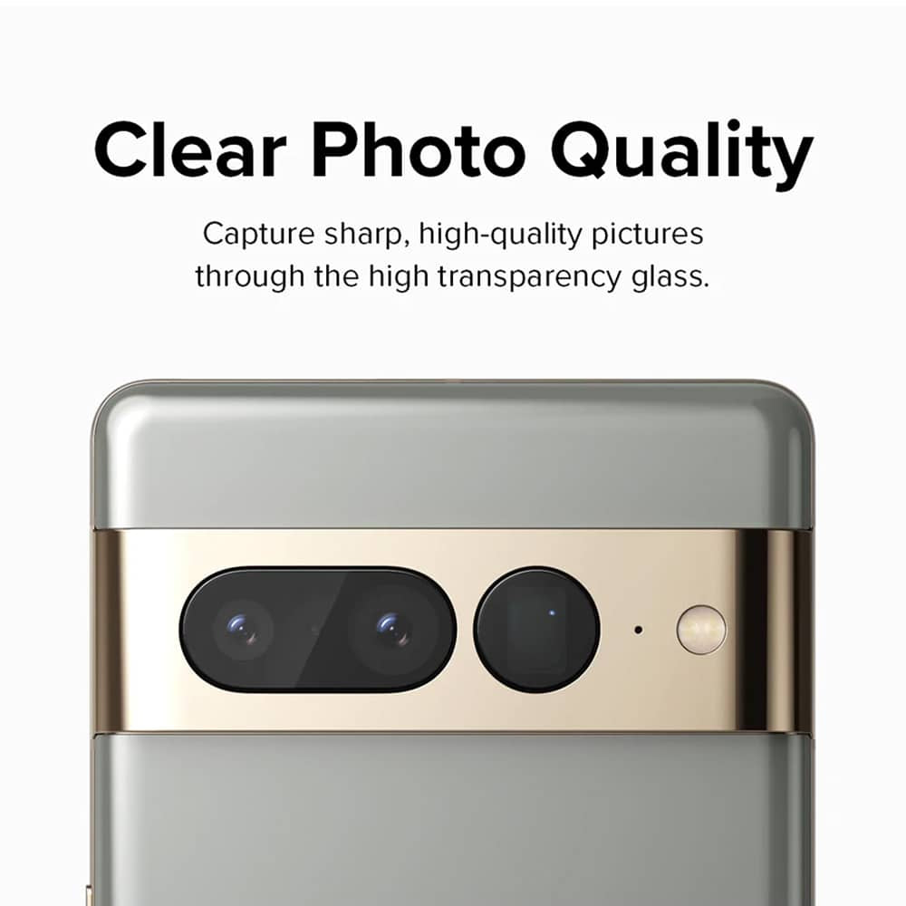 Ringke - Zaštitno staklo za kameru (komplet od 3 komada) - Google Pixel 7 Pro - prozirno