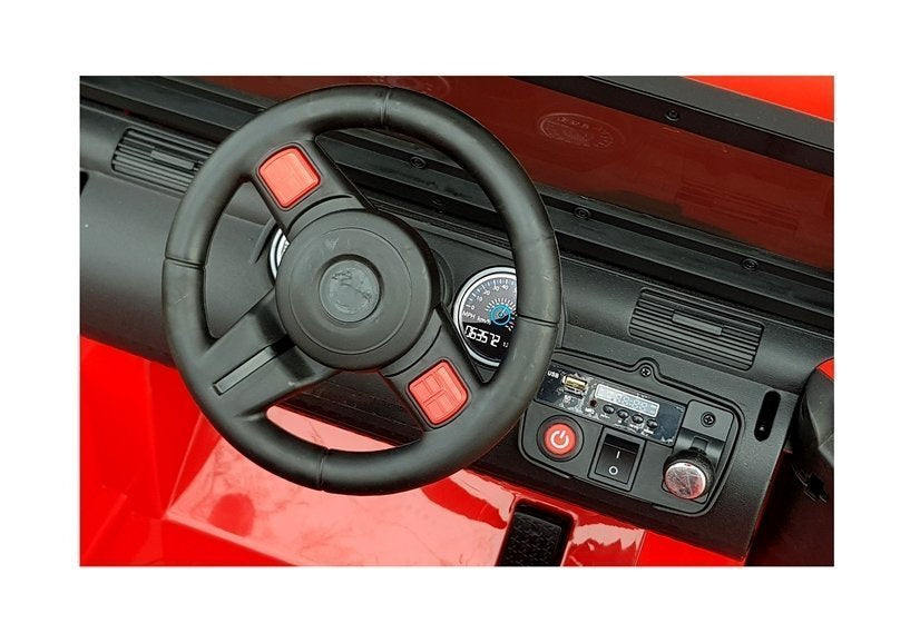 Auto na akumulator WXE-1688 4x4 - dvosjed - crveni