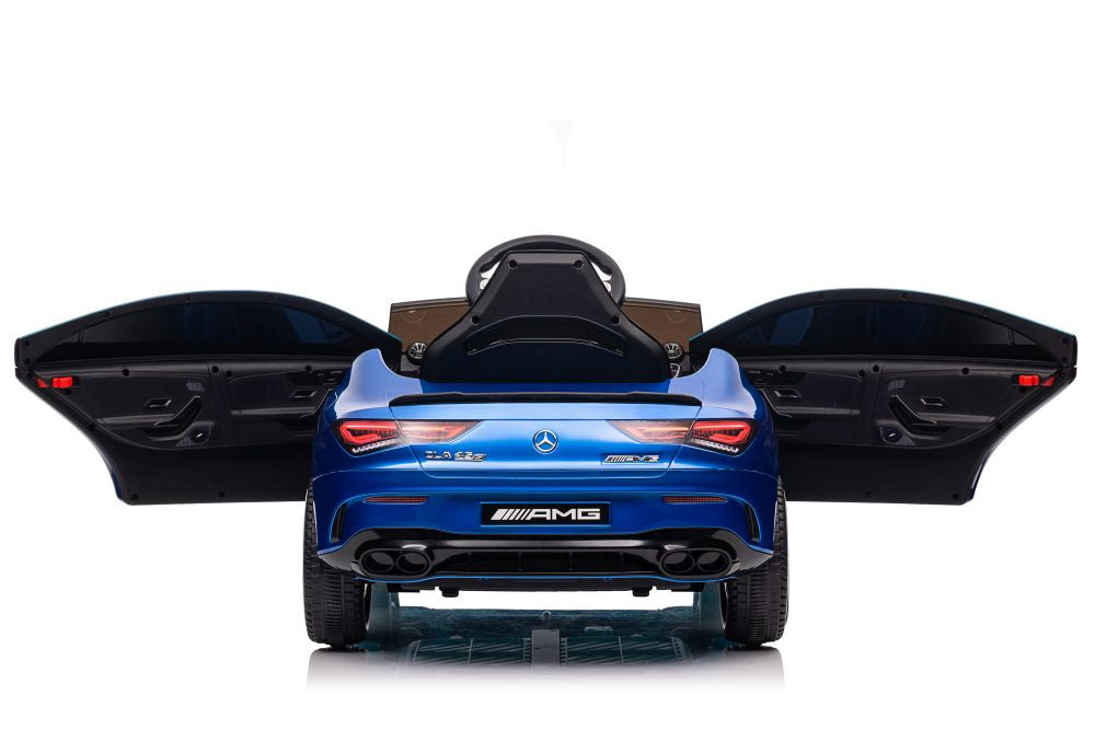 Licencirani auto na akumulator Mercedes CLA 45s AMG 4×4 – plavii/lakirani