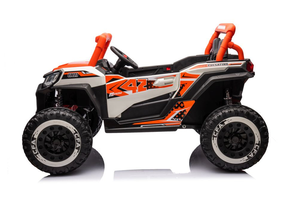 Buggy na akumulator NEL-913 4x4 24V - dvosjed - narančasti