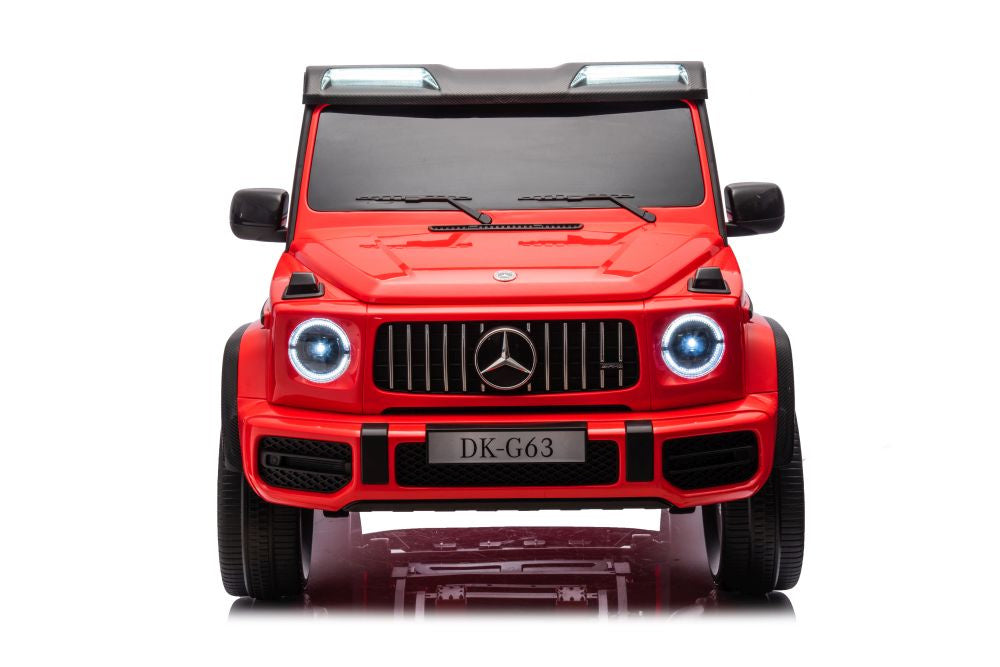 Licencirani auto na akumulator Mercedes G63 XXL 4x4 - dvosjed - crveni