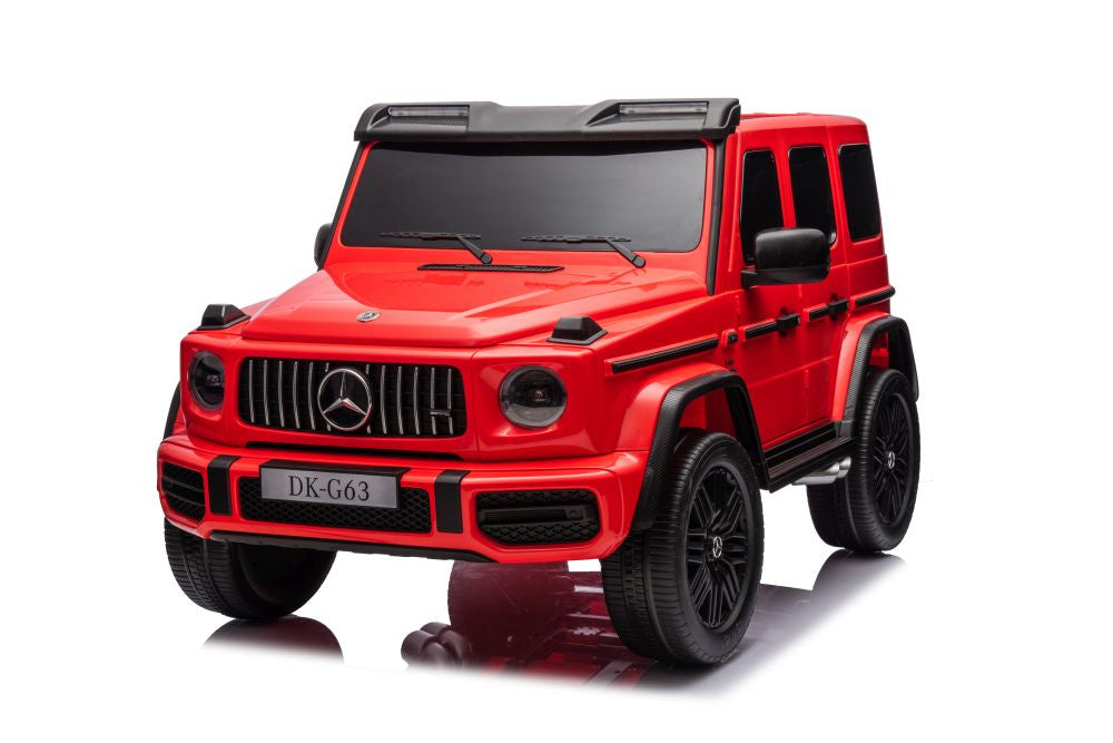 Licencirani auto na akumulator Mercedes G63 XXL 4x4 - dvosjed - crveni
