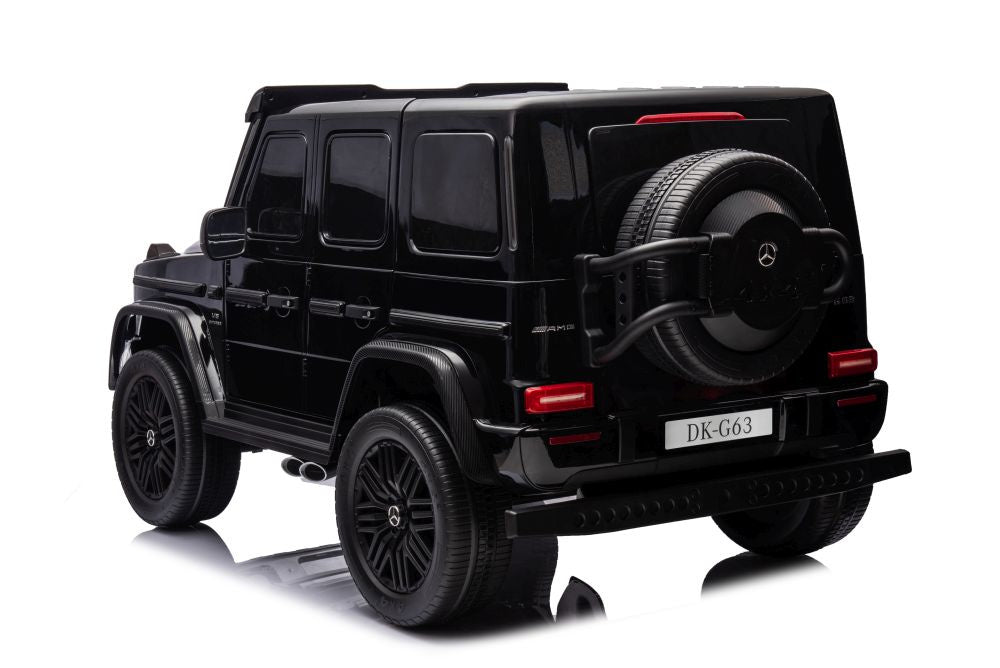 Licencirani auto na akumulator Mercedes G63 XXL 24V 4x4 - DVOSJED - crni