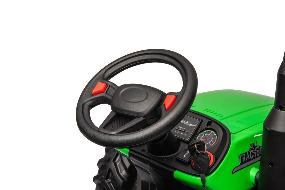 Traktor na akumulator HC-306 24V - zeleni