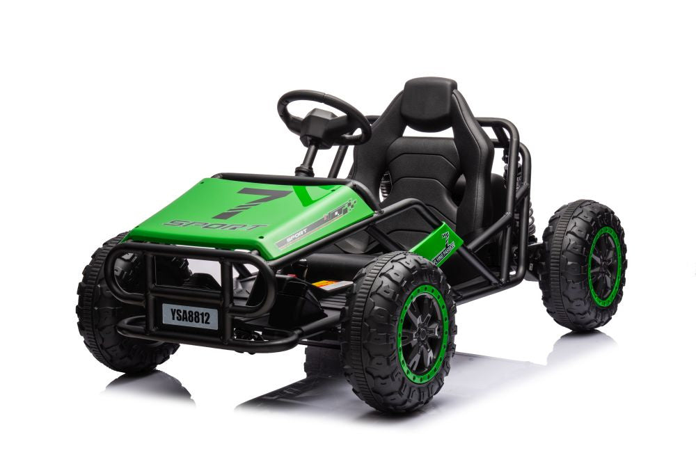 Battery Car Buggy A8812 Green 24V