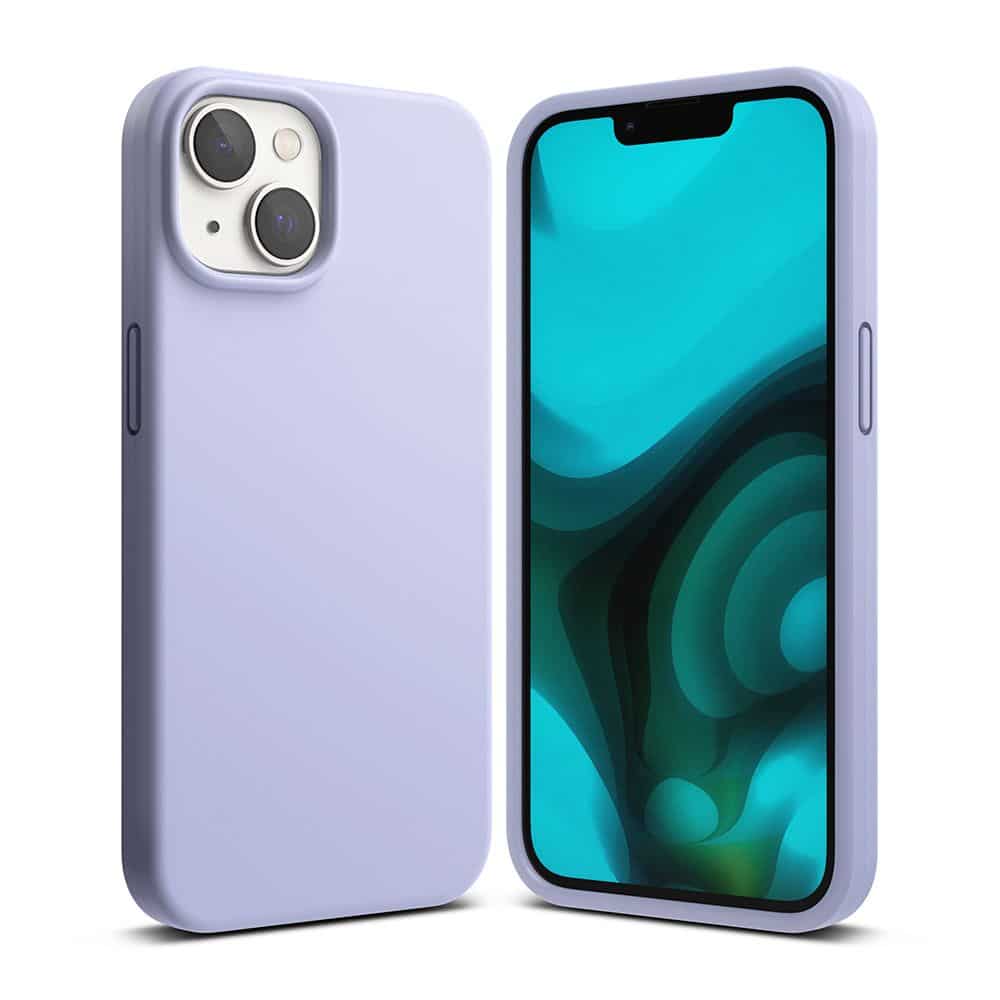 RINGKE SILICONE MASKA ZA IPHONE 14 PLUS / 15 PLUS LAVANDA