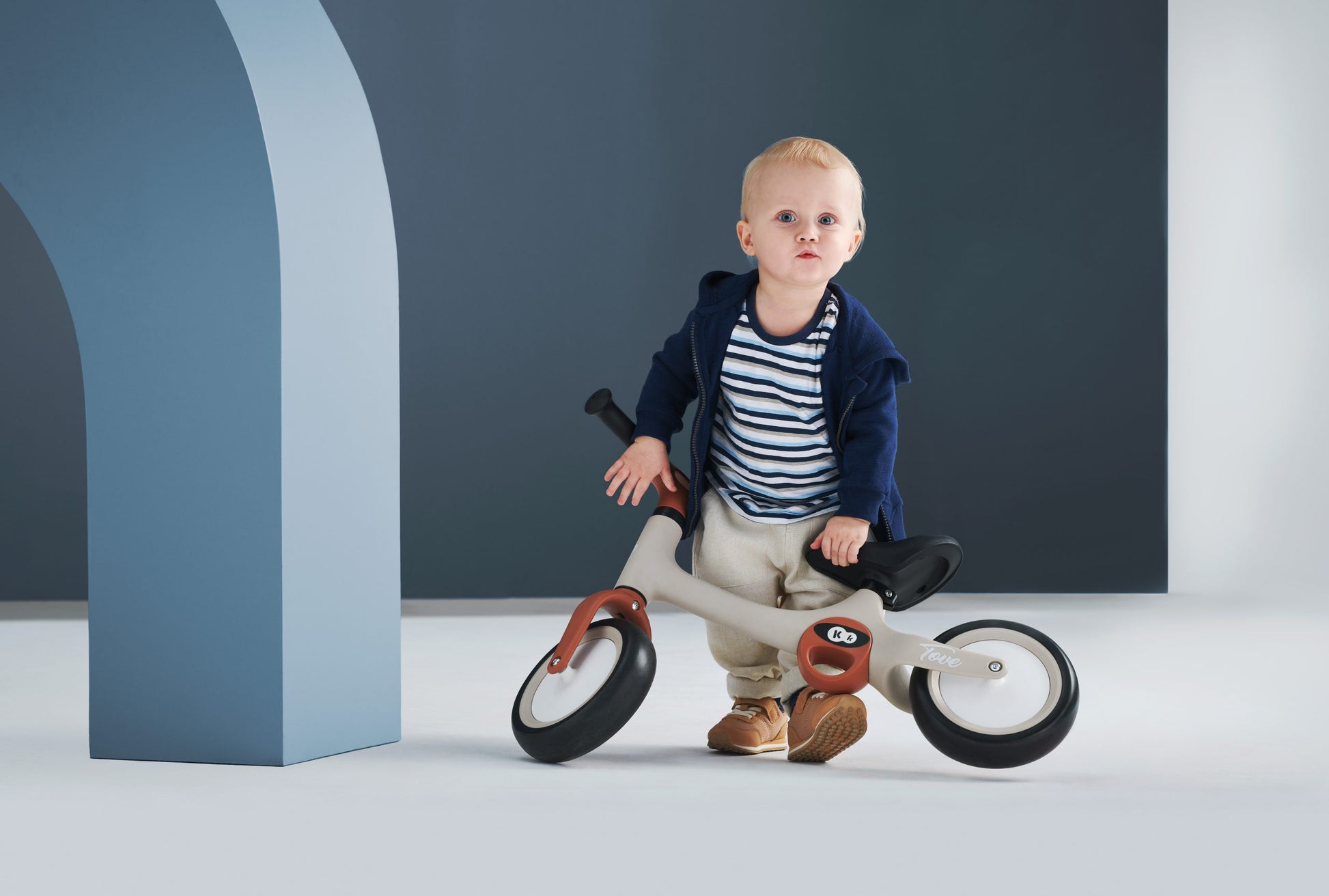 Kinderkraft balans bicikl TOVE, Desert beige