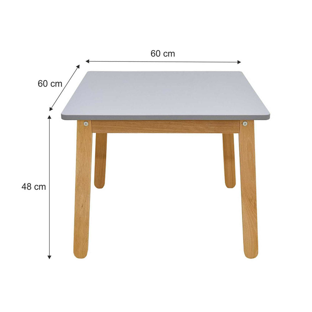 Bellamy Woody stol, grey
