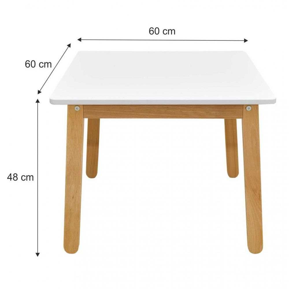 Bellamy Woody stol, elegant white-pure