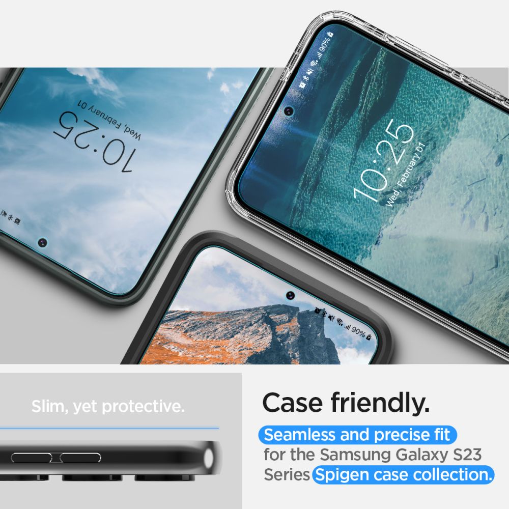 Spigen – Neo Flex (2 kom) za Samsung Galaxy S23 Plus – prozirna