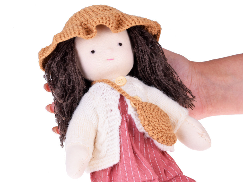 Waldorf art doll platnena lutka