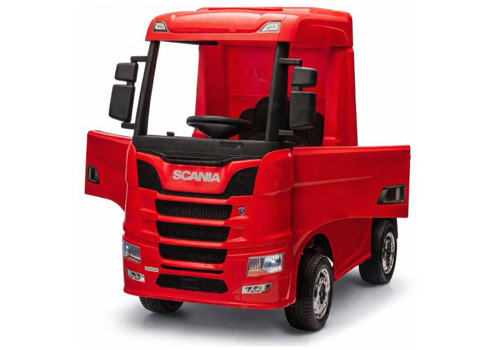 Licencirani kamion na akumulator Scania 500R HL698 4×4 – crveni