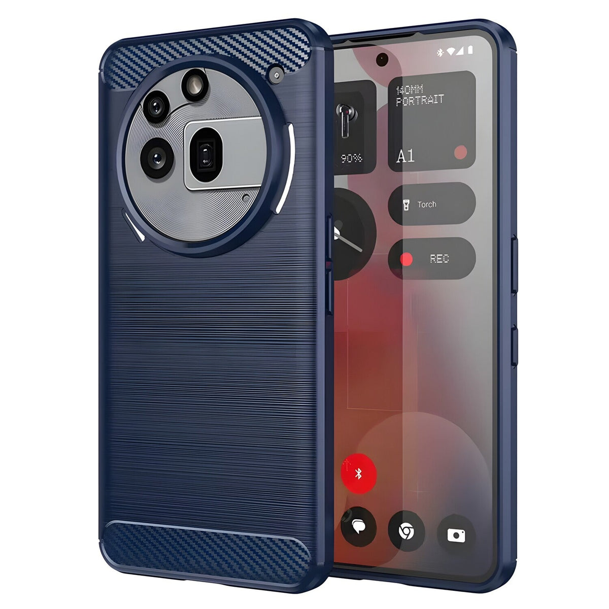 Futrola Carbon Shield TPU za Nothing Phone (3a) Pro - Plava