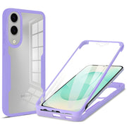 Futrola Techsuit ColorVerse + zaštitna folija za Samsung Galaxy S25 Edge – Ljubičasta KP37018