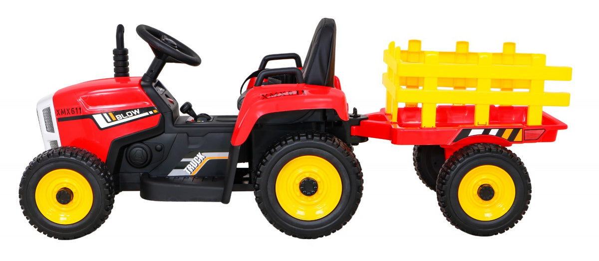 Traktor na akumulator BLOW - crveni