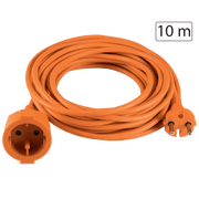 home Produžni strujni kabl 1 utičnica, 10m, H05VV-F, orange - NV 4-10/OR/1,5