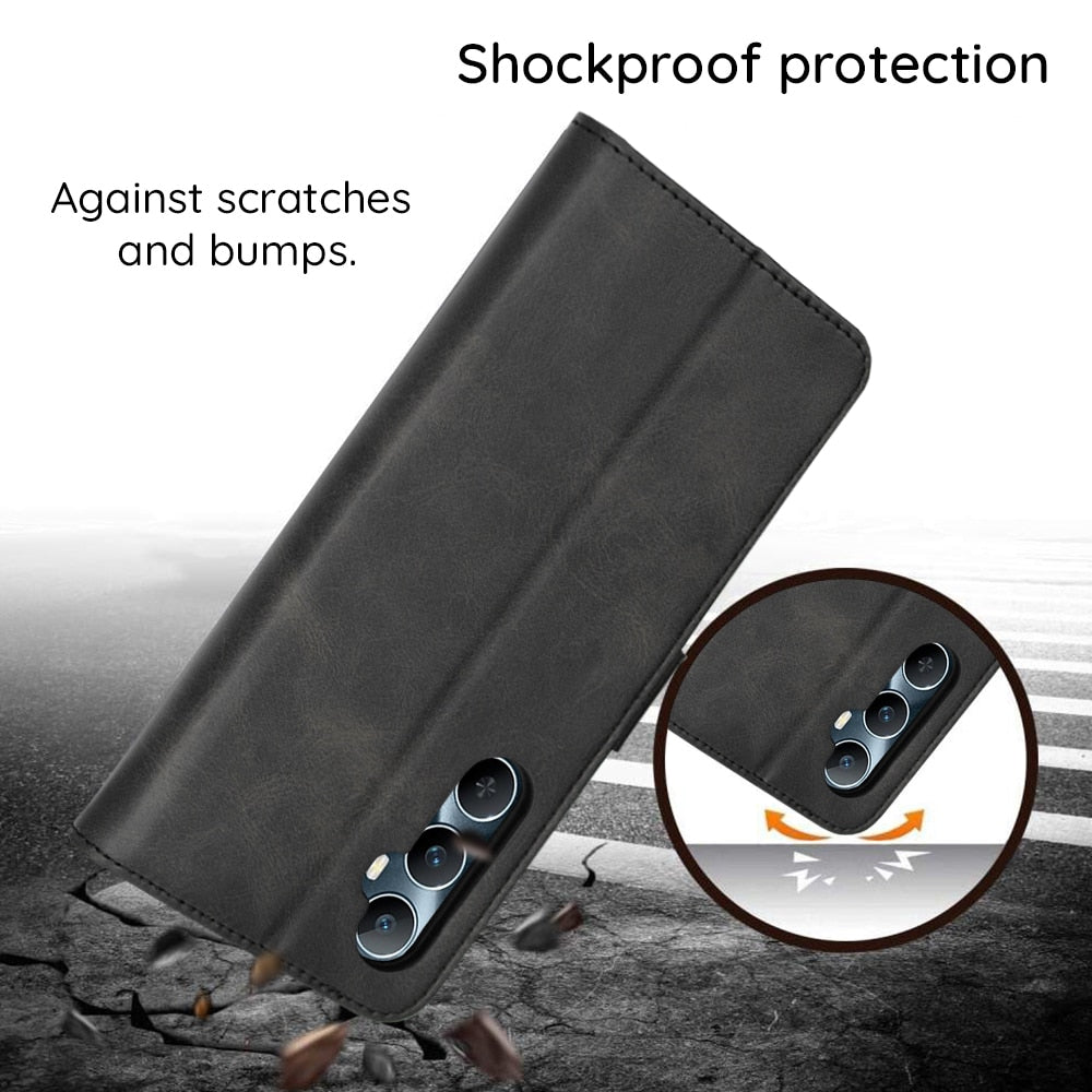 Techsuit Diary Book preklopna maska za Xiaomi Redmi A7 Pro 4G -crna