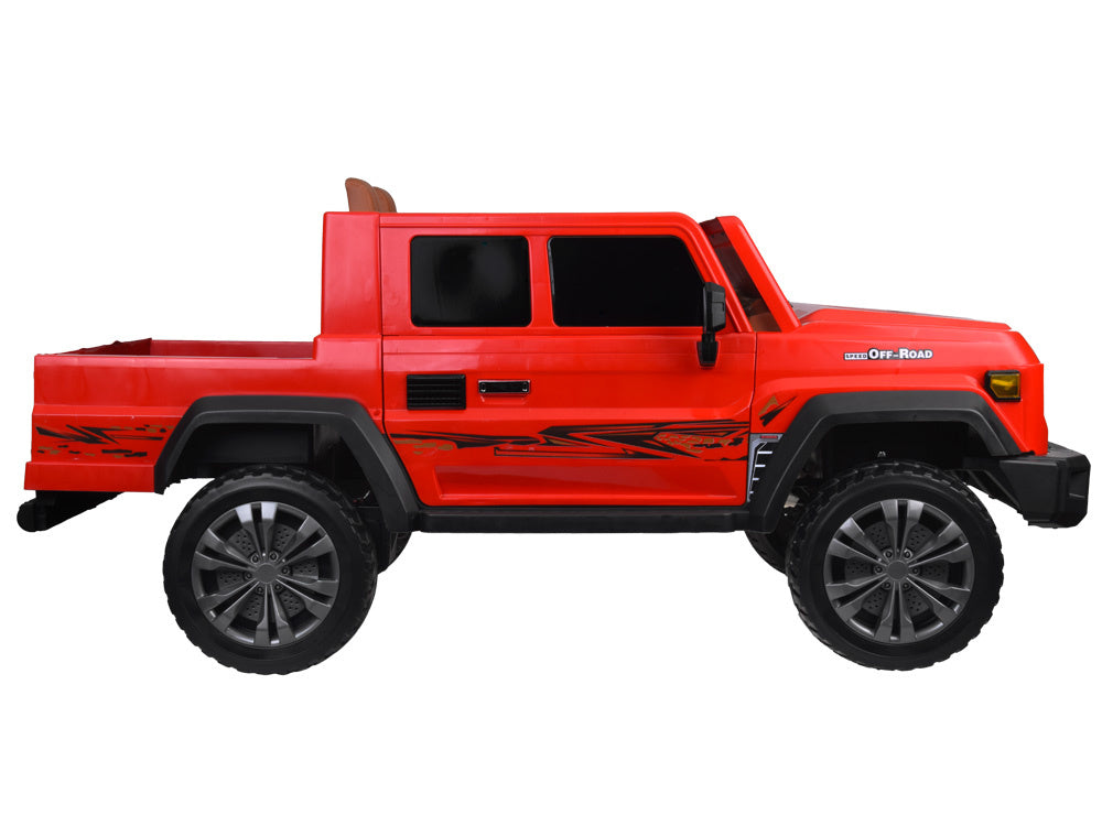 Pick up AKU auto dvosjed crveni