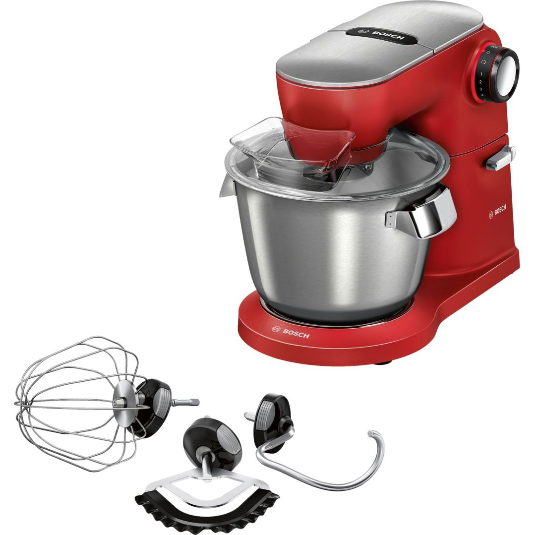 Bosch MUM9A66R00 uređaj za obradu hrane 1600 W 5,5 L Crveno, Srebro