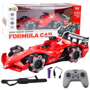 Formula na daljinsko upravljanje sa dimnim efektima 2.4G - crvena