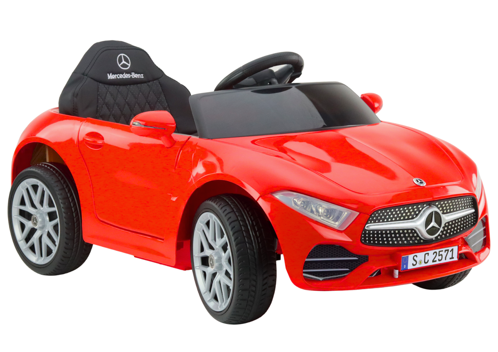 Licencirani auto na akumulator Mercedes KL-1666-1- crveni