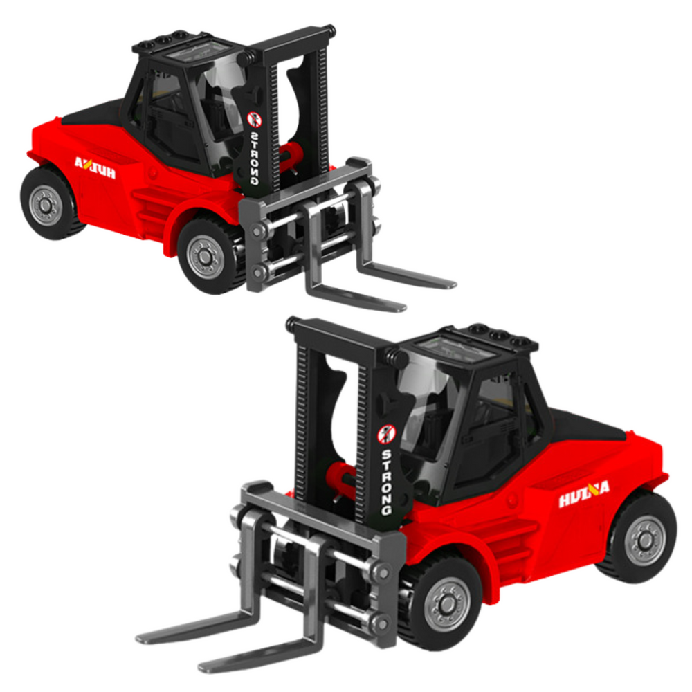 Kolekcionarski model viličara Huina 1:80 - Crveni