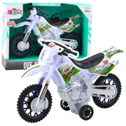 Terenski moto cross za igru - bijeli