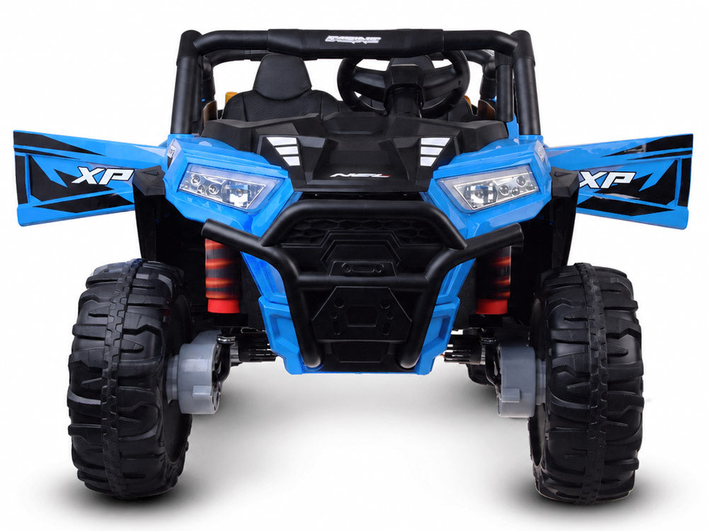 Buggy dvosjed 4×4 s prikolicom – plavi