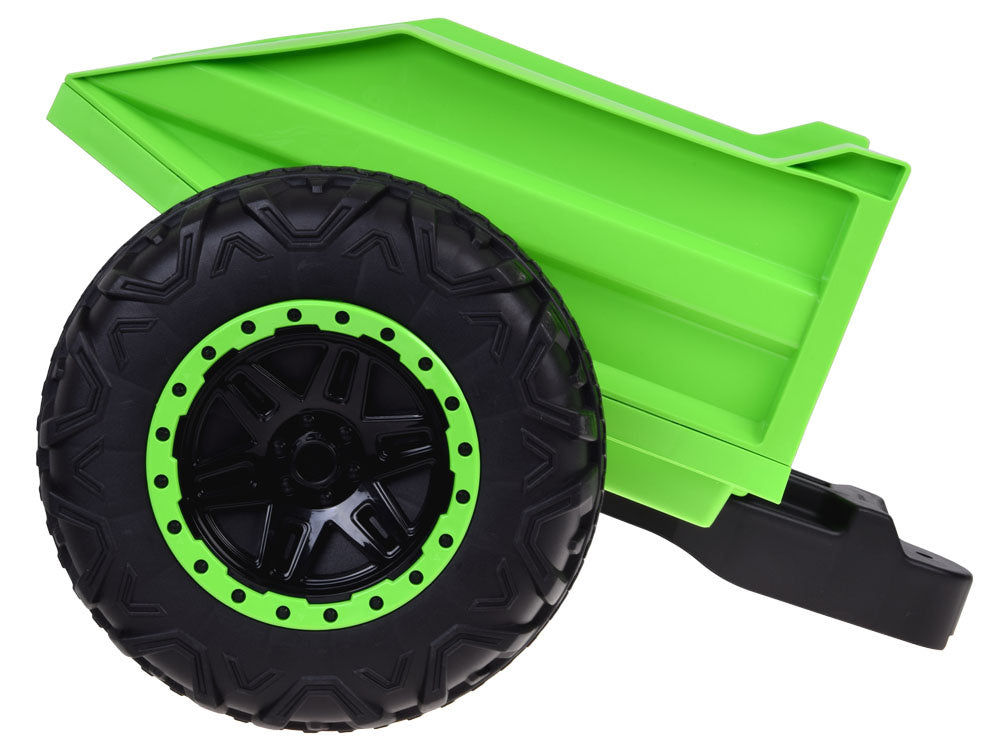 Buggy dvosjed 4×4 s prikolicom – zeleni