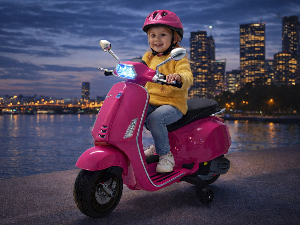 VESPA na akumulator 2×2 roza