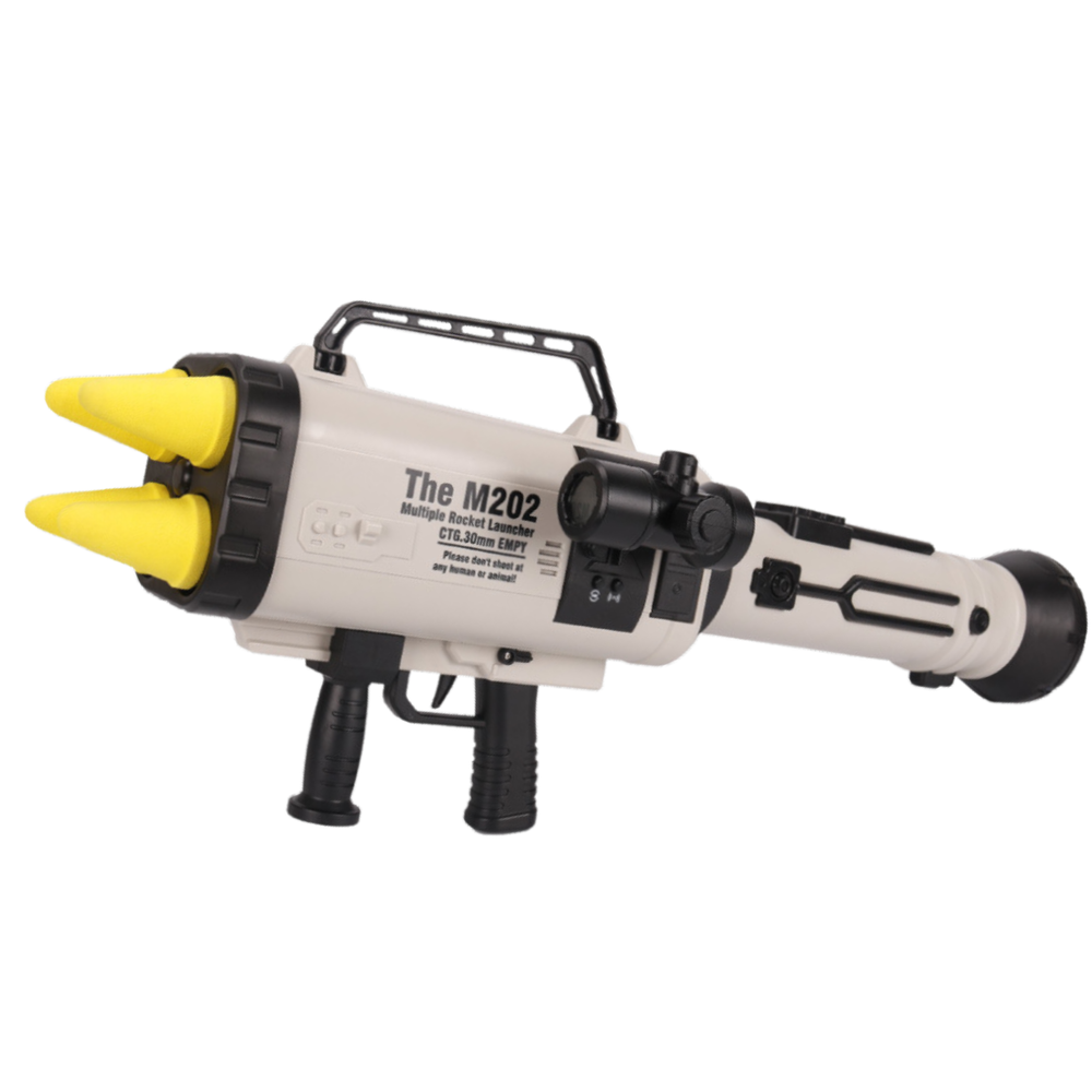 Raketni bacak za igru M202 sa spužvastim raketama - 68cm